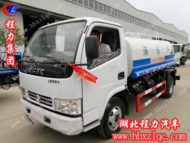 2019/06/04 九江藕總在程力集團訂購一輛5噸國三東風福瑞卡灑水車，單號195025